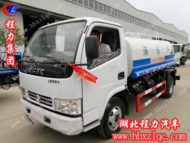 2019/06/04 九江藕總在程力集團訂購一輛5噸國三東風福瑞卡灑水車，單號195025